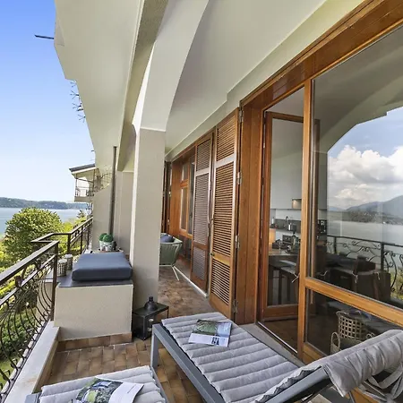 Apartment Elegant Panorama View With Pool - Happy Stresa